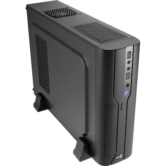  Корпус AeroCool Cs-101 Black (4713105955200) черный, mATX, без БП 