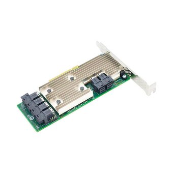 Контроллер ACD SAS3224-24I PCIe 3.0 x8 LP, SAS/SATA 12G HBA, 24port (6*int SFF8643), 3224 IOC RTL 