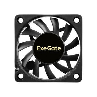  Вентилятор ExeGate ExtraPower EP06010B3P EX297028RUS 12В DC (60x60x10 мм, 2-Ball (двойной шарикоподшипник), 3pin, 3000RPM, 24dBA) 