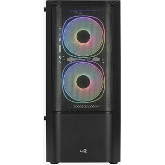  Корпус AeroCool Quantum Mesh-G-BK-v3 (4710562758580) черный, ATX, без БП, USB 3.0, 2*USB 2.0, HD Audio 