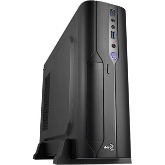  Корпус AeroCool Cs-101 Black (4713105955200) черный, mATX, без БП 