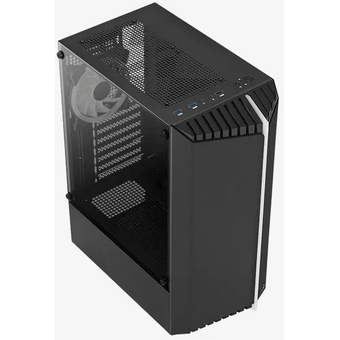  Корпус AeroCool Bionic-G-BK-v2 (4710562758672) черный, ATX, без БП, 2*USB 3.0, USB 2.0, HD Audio 
