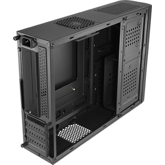  Корпус AeroCool Cs-101 Black (4713105955200) черный, mATX, без БП 