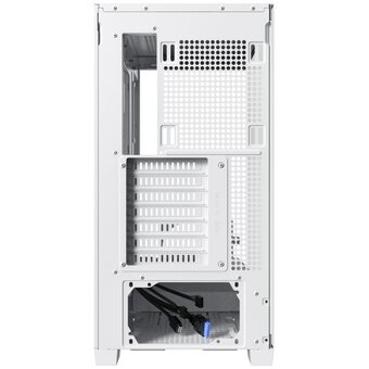  Корпус Eurocase M9 Max-Fish tank eATX, (M9 MAX 2ARGB 3_0_2 White) белый 