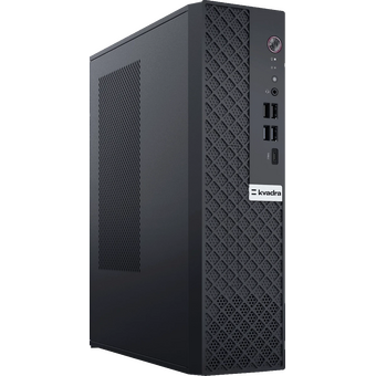  ПК KVADRA TAU (Y2SYSCAS113R_086BD5) SFF, i5-13400, 16GB DDR4 3200 (1x16GB), SSD 512Gb, Intel Graphics, noDVD, no kbd & no mouse, Black, 450W, no OS 