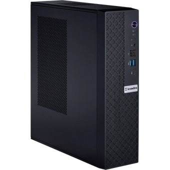  ПК KVADRA TAU (Y2SYSCAS113R_086BD5) SFF, i5-13400, 16GB DDR4 3200 (1x16GB), SSD 512Gb, Intel Graphics, noDVD, no kbd & no mouse, Black, 450W, no OS 