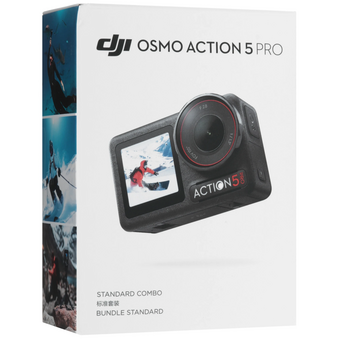  Экшн-камера Dji Osmo Action 5 Pro Standard Combo 1xCMOS 12Mpix черный/черный 