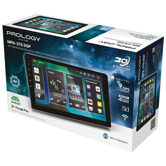  Автомагнитола Prology MPA-370 (PRMPA370) 4x55Вт v5.0 4086Mb DSP Android 13 9" WiFi 3G/4G 