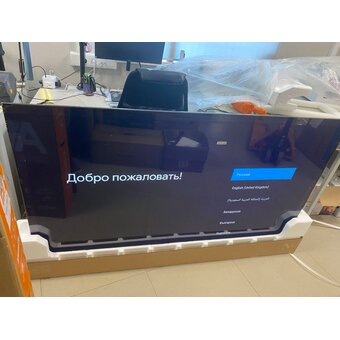  УЦ Телевизор Xiaomi TV A Pro 75 2026 L75MB-APRU черный (плохая упаковка, б/у, замена main board) 