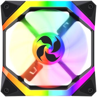  Вентиляторы 4FAN F40 Black (F4012B3) 120mm 3 in 1 