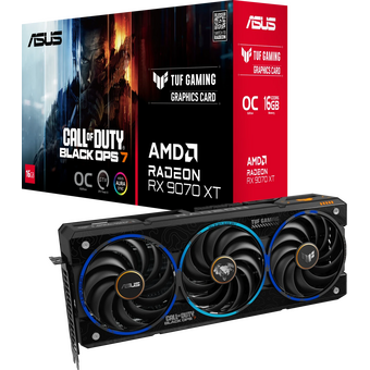  Видеокарта ASUS RX9070XT Tuf Gaming COD BO7 Special Edition OC 16GB (TUF-RX9070XT-O16G-COD-BO7) GDDR6 256bit 3xDP HDMI 3Fan RTL 
