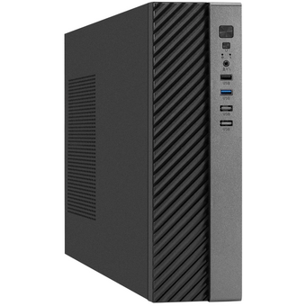  Корпус Exegate MI-302U-450 EX298795RUS Desktop (mATX/mini-ITX, TPS450 8см, 1*USB+1*USB3.0, HD аудио, черный) 