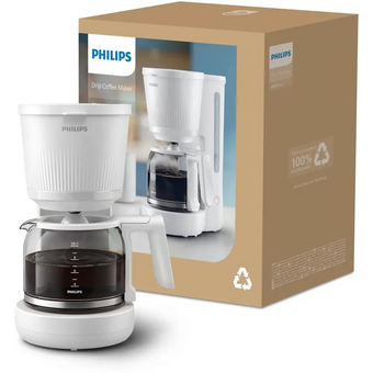  Кофеварка Philips HD7411/00 белый 