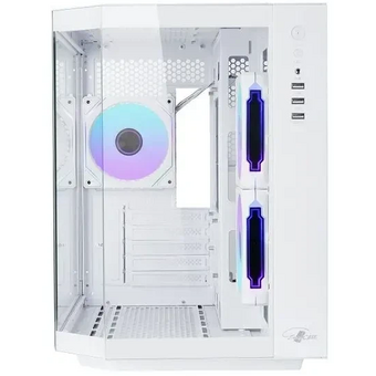  Корпус Eurocase M2771 white, без БП, mATX, закаленное стекло 2 стороны 