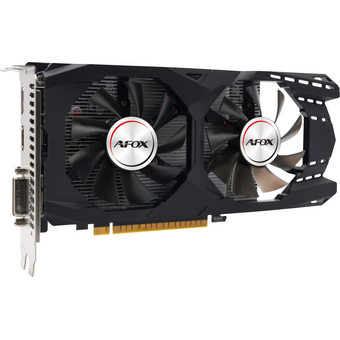  Видеокарта AFOX Geforce GTX1050Ti 4GB (AF1050TI-4096D5H7-V9) Gaming GDDR5 128Bit DP/DVI/HDMI ATX 2*Fan RTL 