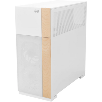  Корпус In-Win F5 (IW-CS-F5WHI-3AN140P), без БП, Full-Tower, TG, 3x140mm ARGB, 2xUSB-A 3.0 + 1xUSB-C 3.2, E-ATX, ATX, mITX White 