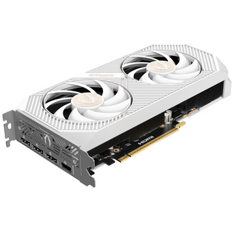  Видеокарта ZOTAC Gaming GeForce RTX 5070 Twin Edge OC White Edition 12Gb (ZT-B50700Q-10P) DDR7 192 bit 2165 /2542 MHz 3*DP/HDMI 2*Fan RTL 