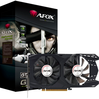  Видеокарта AFOX Geforce GTX1050Ti 4GB (AF1050TI-4096D5H7-V9) Gaming GDDR5 128Bit DP/DVI/HDMI ATX 2*Fan RTL 