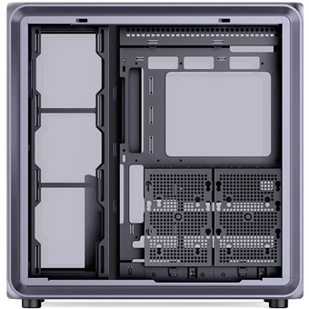  Корпус JONSBO BO400CG gray, без БП, Midi-Tower, TG, no fan, 2xUSB-A 3.0 + 1xUSB-C 3.2, ATX, mITX 