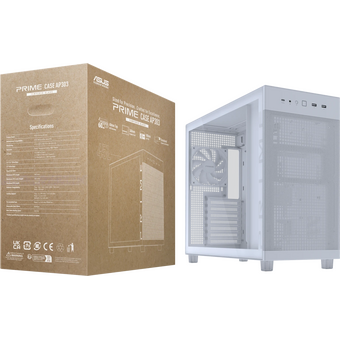 Корпус ASUS Prime AP303 TG White (90DC00V3-B39010) 