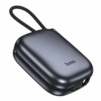  Power bank HOCO Q49 Peak PD20W power bank with cable 10000mAh Metal gray 