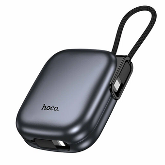  Power bank HOCO Q49 Peak PD20W power bank with cable 10000mAh Metal gray 