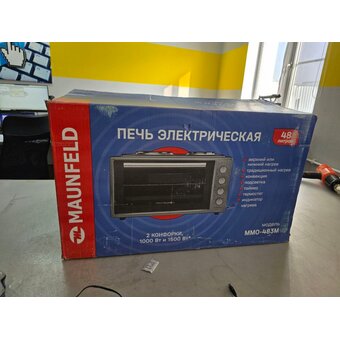  УЦ Мини-печь MAUNFELD MMO-483MGR01H (плохая упаковка, царапины на корпусе) 