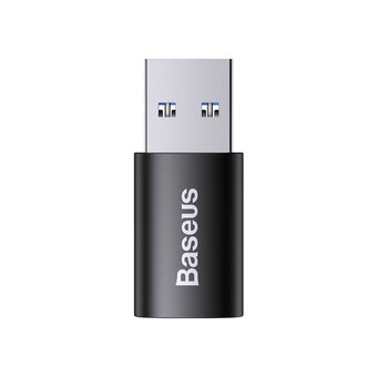  Переходник/адаптер Baseus Ingenuity ZJJQ000101 Mini OTG Adaptor USB 3.1 to Type-C Black 