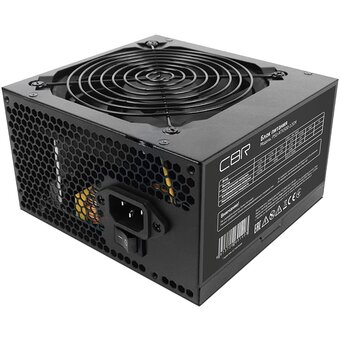  Блок питания CBR PSU-ATX550-12GM ATX 550W 80+ Bronze, DC-DC, APFC, 0.6mm, 24pin, 1*8-pin(4+4P), 1*6+2pin, 4*SATA, 2*IDE, 12cm, черный 