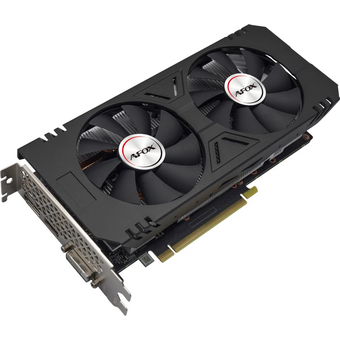  Видеокарта Afox RTX2060 6GB (AF2060-6144D6H2-V2) GDDR6 192bit DP DVI HDMI 2Fan RTL 