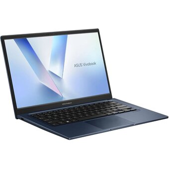  Ноутбук Asus VivoBook 14 X1404VA-I38128 (90NB10I1-M015F0-Win11H)Core i3 1315U 8Gb SSD128Gb Intel UHD Graphics 14" IPS FHD (1920x1080) blue WiFi BT Cam 