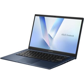  Ноутбук Asus VivoBook 14 X1404VA-I712512 (90NB10I1-M016A0-Win11H)Core i7 1355U 12Gb SSD512Gb Intel UHD Graphics IPS FHD (1920x1080)Multi Language blue 