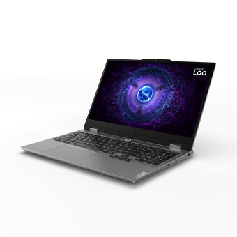  Ноутбук Lenovo LOQ 15IRX9 (83DV01CTSA) Core i7 13650HX 16Gb SSD512Gb NVIDIA GeForce RTX4050 6Gb 15.6" IPS FHD (1920x1080) без ОС grey WiFi BT Cam 