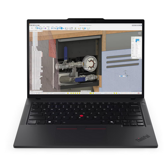  Ноутбук Lenovo ThinkPad P14s Gen 6 (21RV000NUS-Win11Pro) Ryzen AI 9 HX Pro 370 64Gb SSD 1Tb AMD Radeon 890M 14 WUXGA IPS Cam 57Вт*ч KBD RUENG Черный 