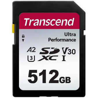 Карта памяти Transcend TS512GSDC340S SD 512GB SDХC UHS-I U3 V30 