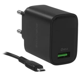  Зарядное устройство BOROFONE BA95A Black 