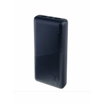  Power bank Perfeo PF_E2090 20000mah + In Micro usb+Type-C Out USB 1А, 2.1A Black 