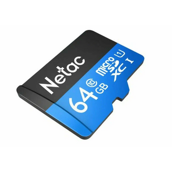  Карта памяти Netac Standard Class NT02P500STN-064G-S microSD 64Gb Class10 UHS-I, 90MB/s, без адаптера 