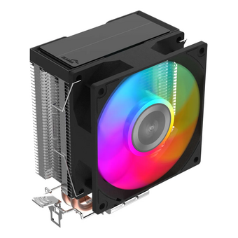  Кулер SAMA X20 Silver (X20-XXWNYXOX-G) (110W, 4-pin PWM, 123mm, 2x6mm, RGB, 1x92mm, 54.6CFM, 31.2dBA, 2700RPM, S 1851/1700) 