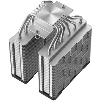  Кулер DEEPCOOL AG620 G2 LGA1954/1851/1700/AM5/AM4 (TDP 270W, PWM, Dual Black Fan 120mm, 6 тепл. трубок, черный) Ret 