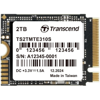 SSD Transcend MTE310S, 2TB, 3D TLC NAND, M.2 2230,PCIe Gen4x4, R/W - 5000/4000 MB/s 
