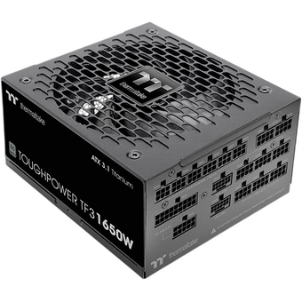  Блок питания Thermaltake Toughpower TF3 Gen.5 1650W (PS-TPD-1650FNFATE-1) ATX 80+ titanium (20+4pin) APFC 140mm fan color LED 16xSATA Cab Manag RTL 