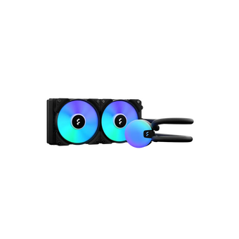  СВО Fractal Design Lumen S24 V2 RGB (FD-W-L1-S2412) (180W, 240mm, Black, ARGB/ Fans 2x120mm) 