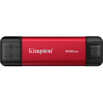  Внешний SSD Kingston SPSD (SPSD/512GB), 512Гб, 1050MB/s USB 3.2 gen.2 / Dual USB-A/C, OTG 