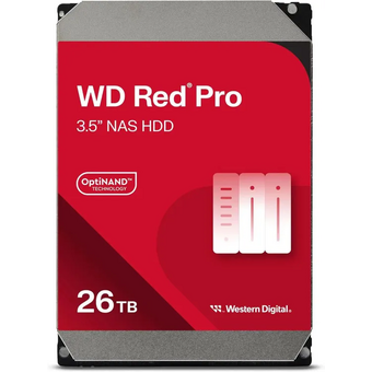  HDD WD Red Pro 26TB WD260KFGX NAS (7200rpm) 512Mb SATA-III 3.5" 