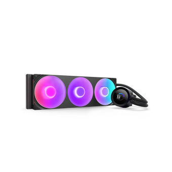  СВО NZXT Kraken Plus 360 RGB V2 (RL-KR360-B2) (260W, 360mm, LED temp., Black, Fans 3x120mm) 