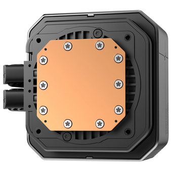  СВО DEEPCOOL Spartacus 360 LGA1851/1700/AM5/AM4 (TDP 320W, ARGB Pump, Anti-Leak edition, PWM, Triple Fan) Ret 