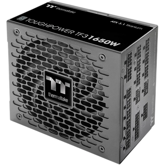  Блок питания Thermaltake Toughpower TF3 Gen.5 1650W (PS-TPD-1650FNFATE-1) ATX 80+ titanium (20+4pin) APFC 140mm fan color LED 16xSATA Cab Manag RTL 