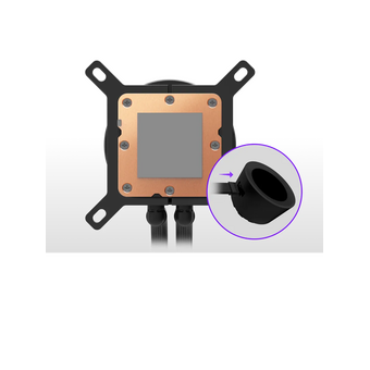  СВО NZXT Kraken Plus 360 RGB V2 (RL-KR360-B2) (260W, 360mm, LED temp., Black, Fans 3x120mm) 