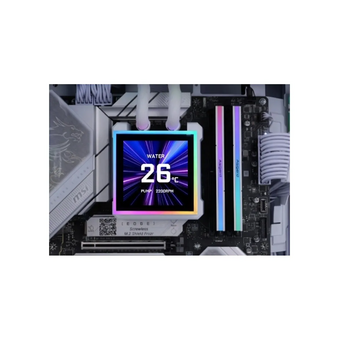  СВО Lian Li HydroShift II LCD-S 360N (GHS2LCDS36NW White) (G89.GHS2LCDS36NW.R0) / 3.4" IPS LCD / W/O Fans 